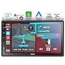 ATOTO F7G2B7WE in-Dash DVD & Video Receivers, 7inch Full Touchscreen Double DIN Car Stereo, Wireless CarPlay & Wireless Android Auto, Bluetooth, Mirror Link, HD LRV, Quick Charge, Voice Control