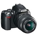 Nikon D60 Digital SLR Camera - Black (AF-S DX Nikkor 18-55 mm f/3.5-5.6G VR) (Renewed)