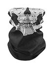 bylikeho Neck Gaiter Face Cover,Car Accessories Seamless Neck Gaiter Shield Scarf Bandana Face Mask,Skull Face Mask Dust Wind Sun Protection Seamless 3D Tube Mask Bandana for Motorcycle Cycling