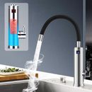 3000W 360° grifo eléctrico instantáneo grifo calentador de agua caliente pantalla LED cocina doméstica