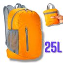 Mochila grande ultraligera de viaje AmazonBasics 25L cabina naranja