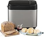 Panasonic Premium Automatic Bread Maker with Yeast and Fruit/Nut Dispenser, Artisan Kneading and 31 Programs including Gluten-Free, SS (SD-YR2550SST)