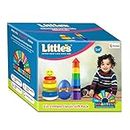 Little's 3 in 1 Infant Classic Gift Pack I Activity & Learning Toys for Babies I Multicolour I Infant & Preschool Toys I Develops fine Motor Skills & Reasoning Skills | 5 Months and Above