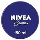 NIVEA Creme Dose (150 ml), klassische Feuchtigkeitscreme für alle Hauttypen, reichhaltige Hautcreme mit pflegendem Eucerit