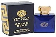 Versace Dylan Blue Mini Eau de Toilette Splash for Men, 5 ml