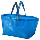 IKEA LARGE BLUE BAG Shopping Grocery Laundry Storage Bags Tote Strong FRAKTA