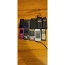 Lot of 10 Samsung, Sony Ericsson, Motorola Cell Phones & Smartphones - For Parts