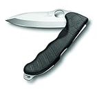 Victorinox Hunter Pro Swiss Army Knife, Large, Multi Tool, 2 Functions, Large Locking Blade, One Hand, Black