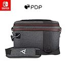 Pdp Gaming Pull-N-Go Travel Case | Elite Edition | 2-In-1 avec Removable Compartments: Gris - Nintendo Switch