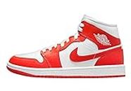 NIKE JORDAN unisex high sneakers BQ6472 116 AIR JORDAN 1 MID size 36.5 White Red