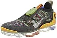 Nike Women's W Air Vapormax 2020 Fk Running Shoe, Iron Grey White Multi Color, 4.5 UK