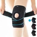 DOUFURT Knee Brace with Side Stabilizers for Meniscus Tear Knee Pain ACL MCL Injury Recovery Adjustable Knee Support for Men and Women