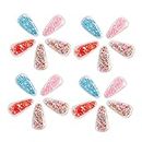 minkissy 40 Pcs Hair Accessories Kit Hair Clips for Girls Bow Hair Clips Womens Barrettes for Hair Glitter Hair Clips Girl Hair Accessories Barrettes for Hair Sequins DIY Materials Set