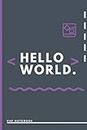 Hello World PHP Notebook: 6x9Inches 100page