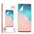 LINLO Screen Guard Compatible for Samsung S10 with Edge to Edge Coverage and Easy Installation Kit, Pack of 1, Transparent