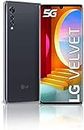 LG Velvet (5G) 128GB (Canadian Model) (6.8 inch) Display 48MP Triple Camera LM-G900UM Unlocked Smartphone - Aurora Grey (Renewed)