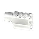generica Airsoft Spare Parts 5KU Front Kit Compensator Type 2 for Tokyo Marui 1911 GBB Silver White