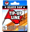 Beaver Dam Wax Tip-Up Line Black 30lb Test 50 Yard Spool #BD-SWX 3050