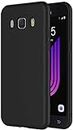 PrimeLike Candy Case Shockproof Silicon Matte TPU Flexible Back Cover for Samsung Galaxy J7 2016 / Samsung Galaxy J7 Duos (2016) (Black)