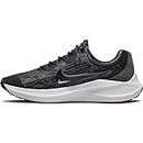 Nike Zoom Winflo 8 Shield Mens Running Trainers Dc3727 Sneakers Shoes, Black Iron Grey 001, 11
