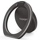 Spigen Phone Anello, Style Ring 360 Phone Ring/Grip/Stand/Holder per Tutti i Telefoni e Tablet Compatibile con Supporto Magnetico per Auto - Gunmetal