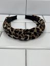 Knotted Headbands for Women Girls, Wide Animal Print New