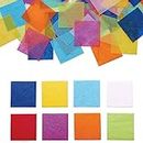 Baker Ross FC756 Rainbow Colours Mini Tissue Paper Squares - Pack of 4000 Sheets, Kids Crafts, School Art Supplies, Coloured Paper