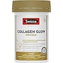 Swisse Collagen Glow - Hydrolysed Marine Collagen Powder (Type I and III) with Grape Seed for Enhanced Skin Elasticity and Firmness - Australia’s No.1 Beauty Nutrition Brand (30 Servings)