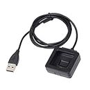 USB Cable Charger Cord Replacement for Fitbit Blaze Smart Watch Anti-Jamming Performance